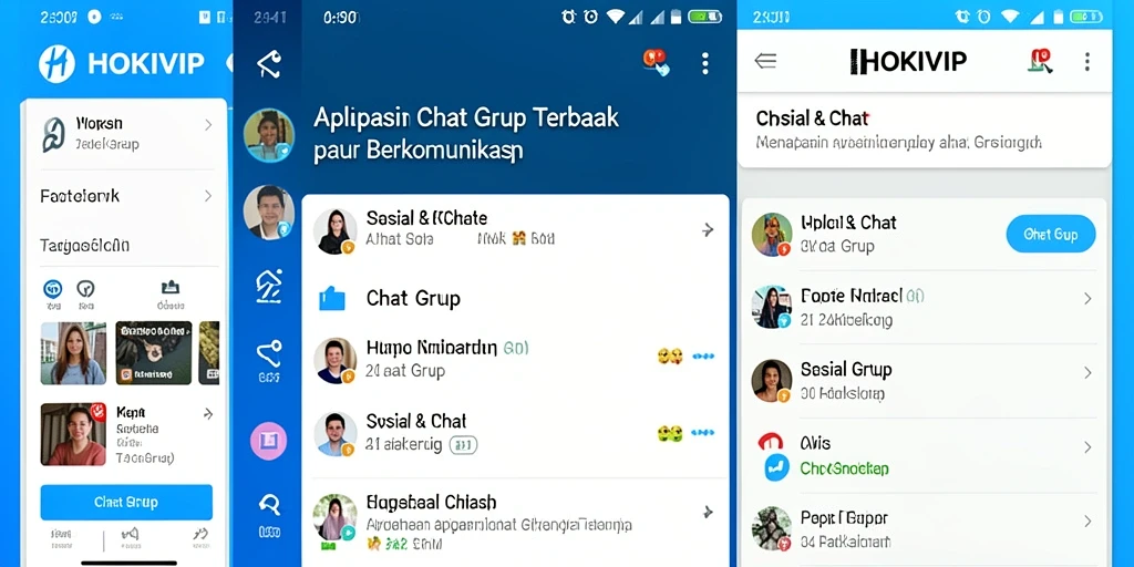 Antarmuka tampilan HOKIVIP yang sederhana dan fungsional.